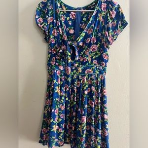 Floral Mini Dress blue - 2011 - Forever 21